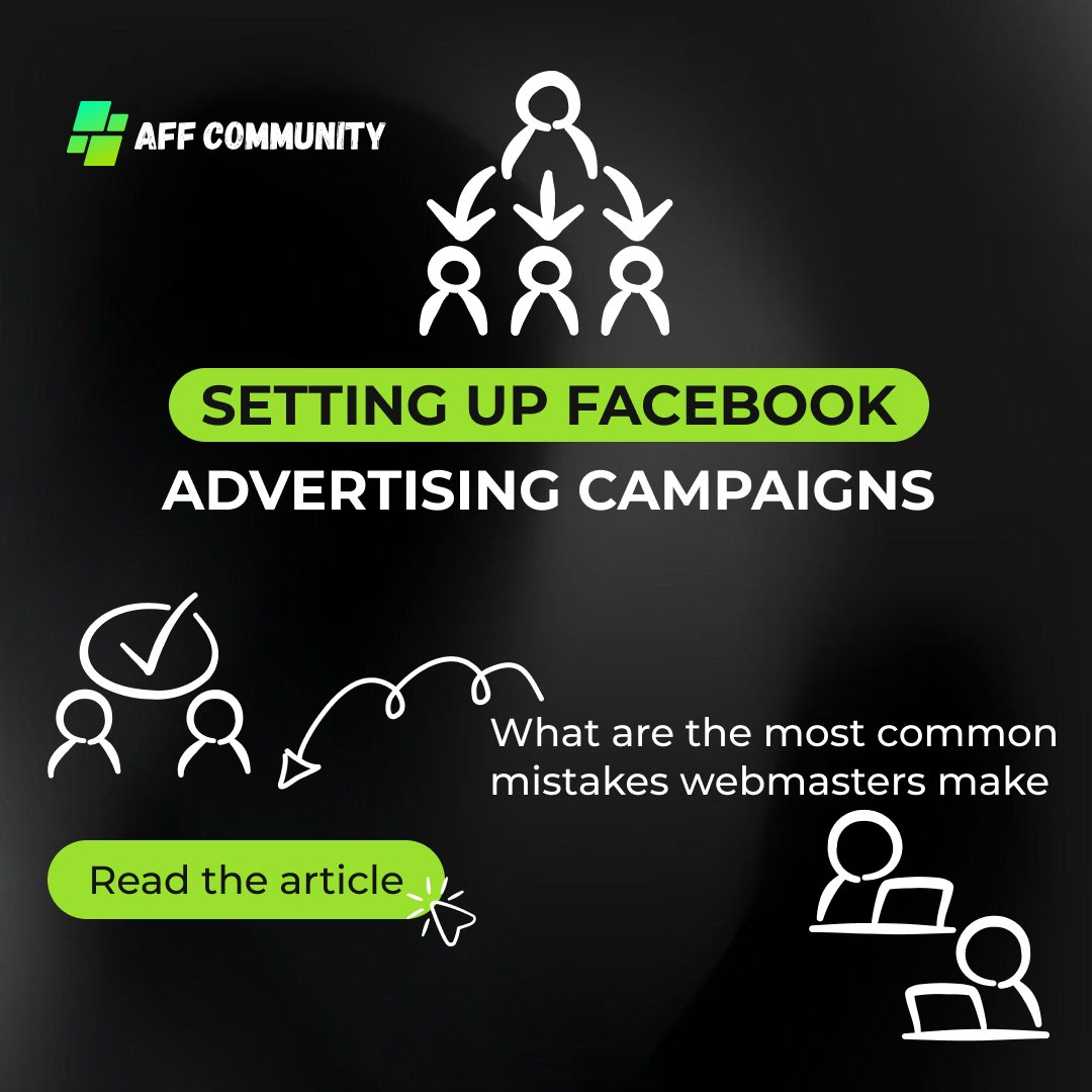 What are the most common mistakes webmasters make when setting up Facebook advertising campaigns? img