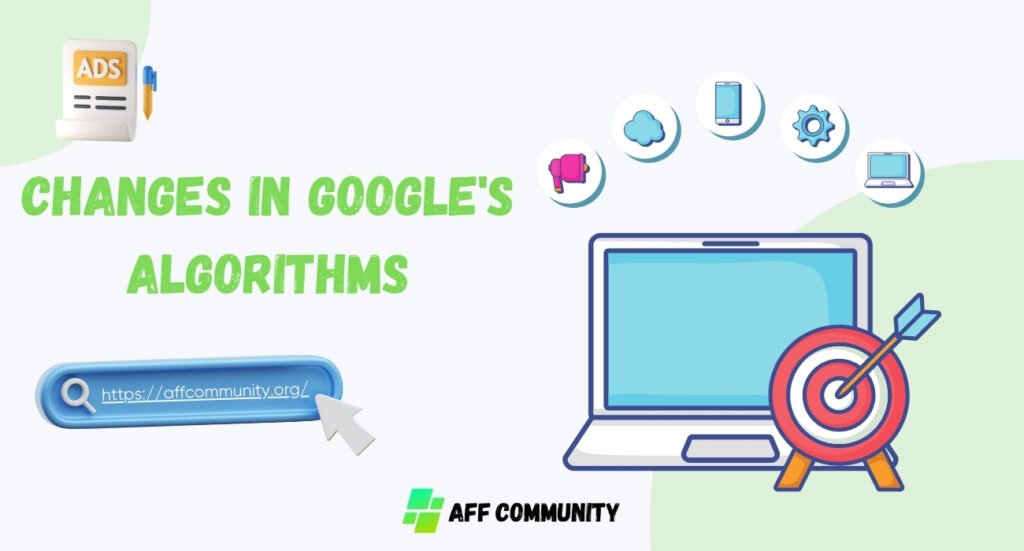 Changes in Google's algorithms