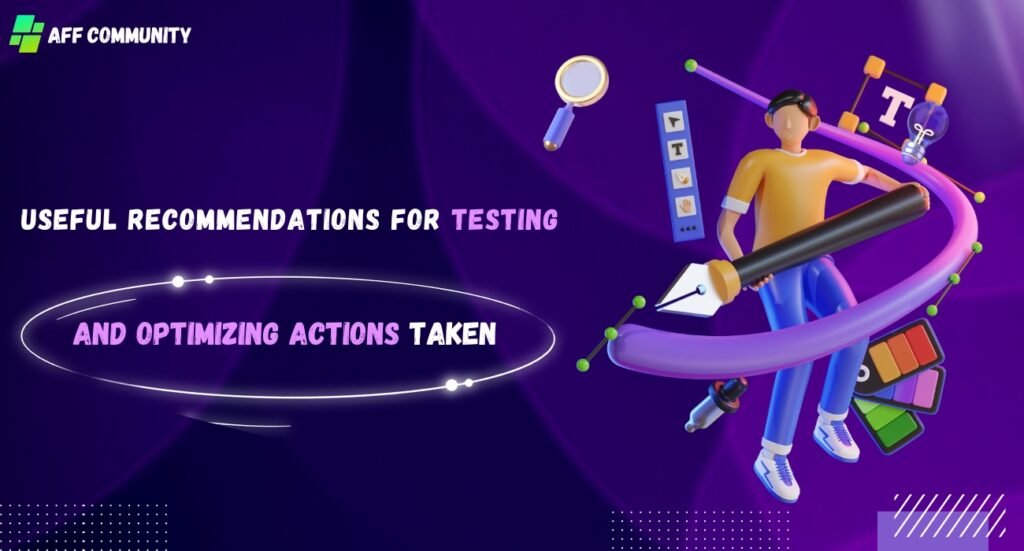 Useful recommendations for testing