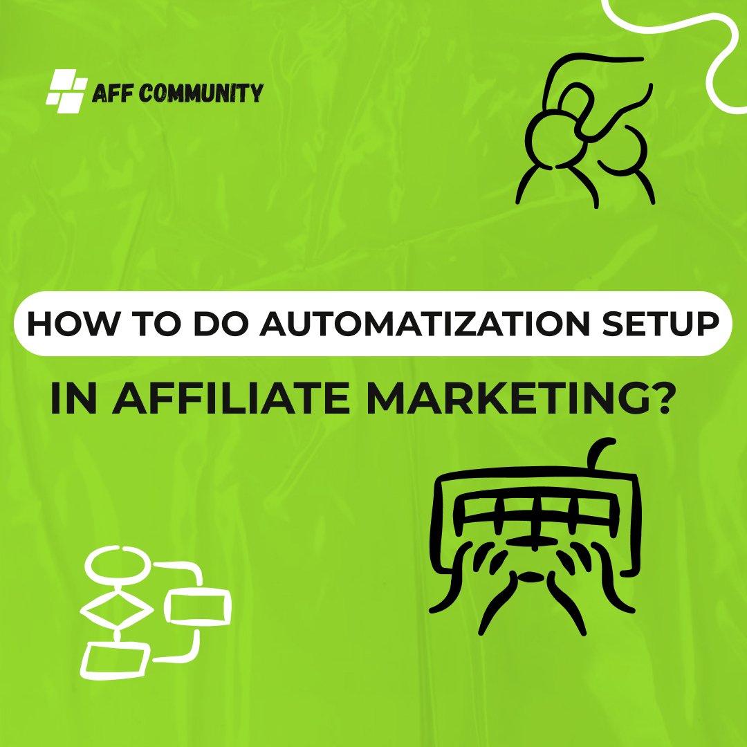 How to do automatization setup in affiliate marketing? img