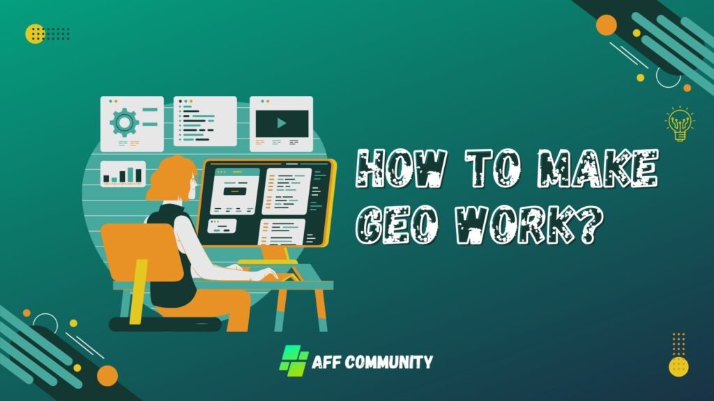 How to make GEO work?