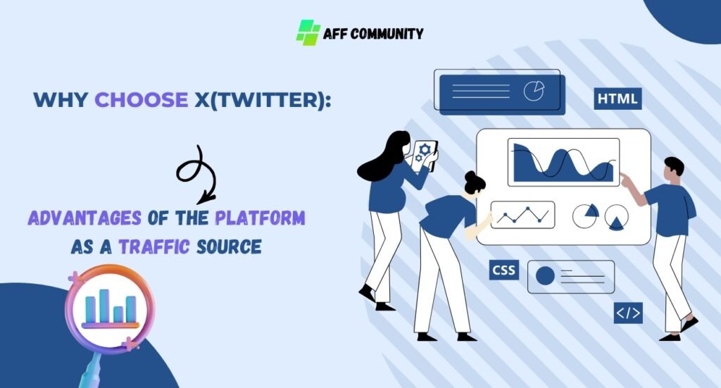 Why choose X: advantages of the platform as a traffic source