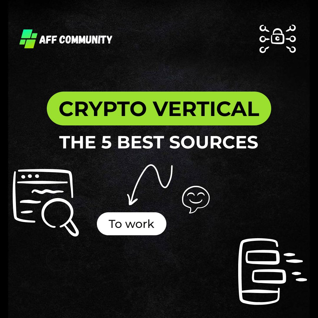 The 5 best sources to work with the crypto vertical img