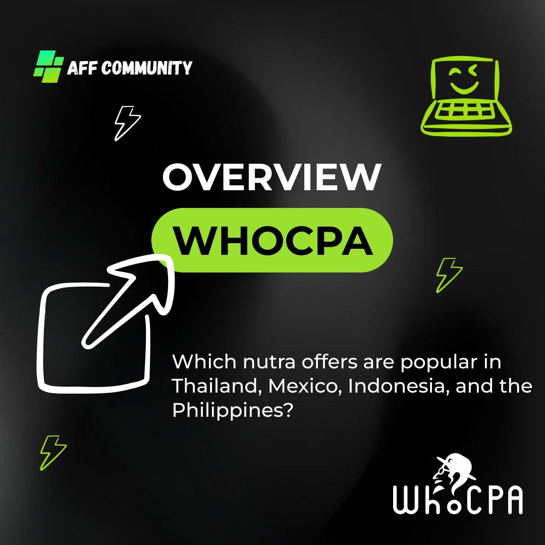 Which nutra offers are popular in Thailand, Mexico, Indonesia, and the Philippines? img