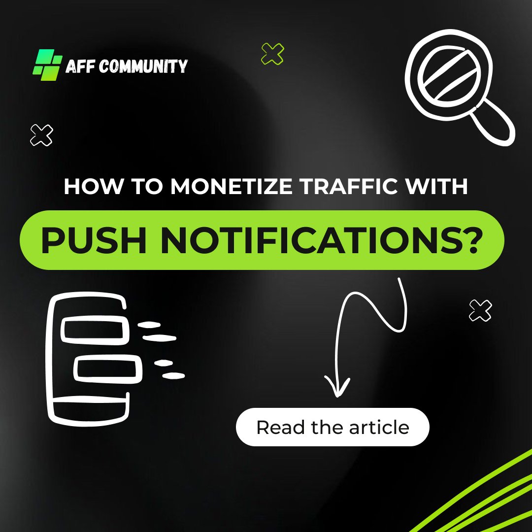How to monetize traffic with push notifications? img