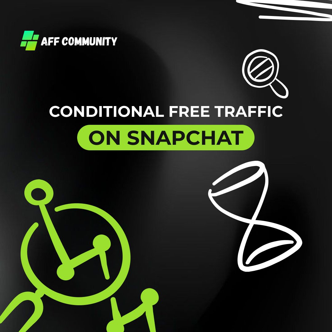 Conditional free traffic on Snapchat img