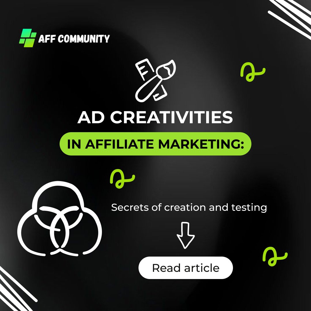 Ad creativities in affiliate marketing: secrets of creation and testing img