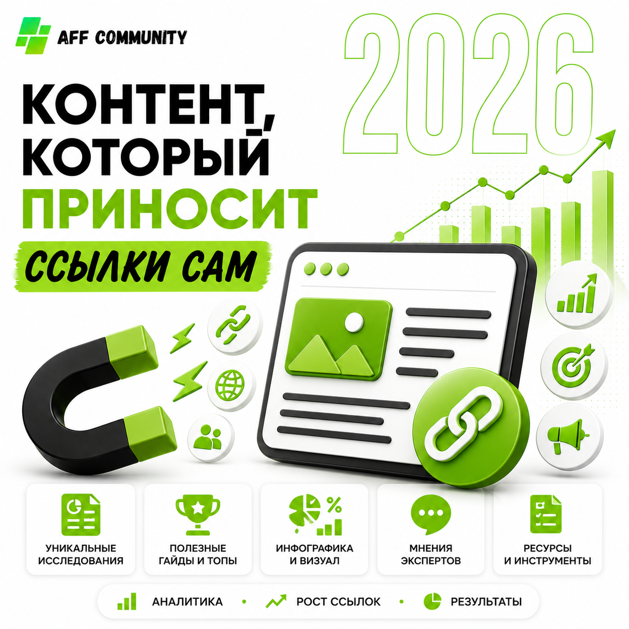 Контент, который приносит ссылки сам img