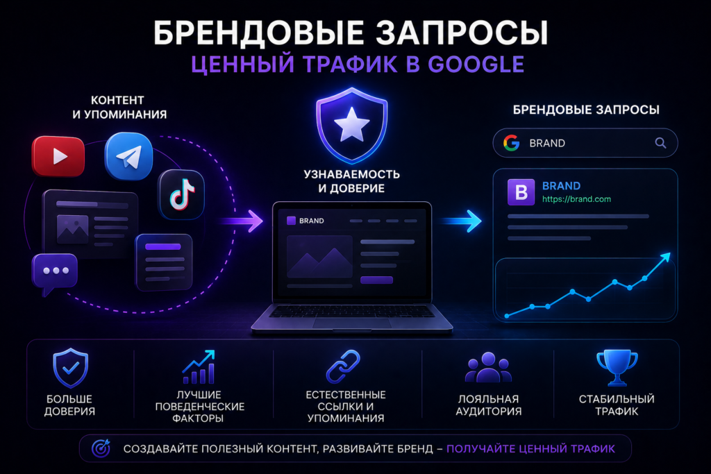 Брендовые запросы в Google
