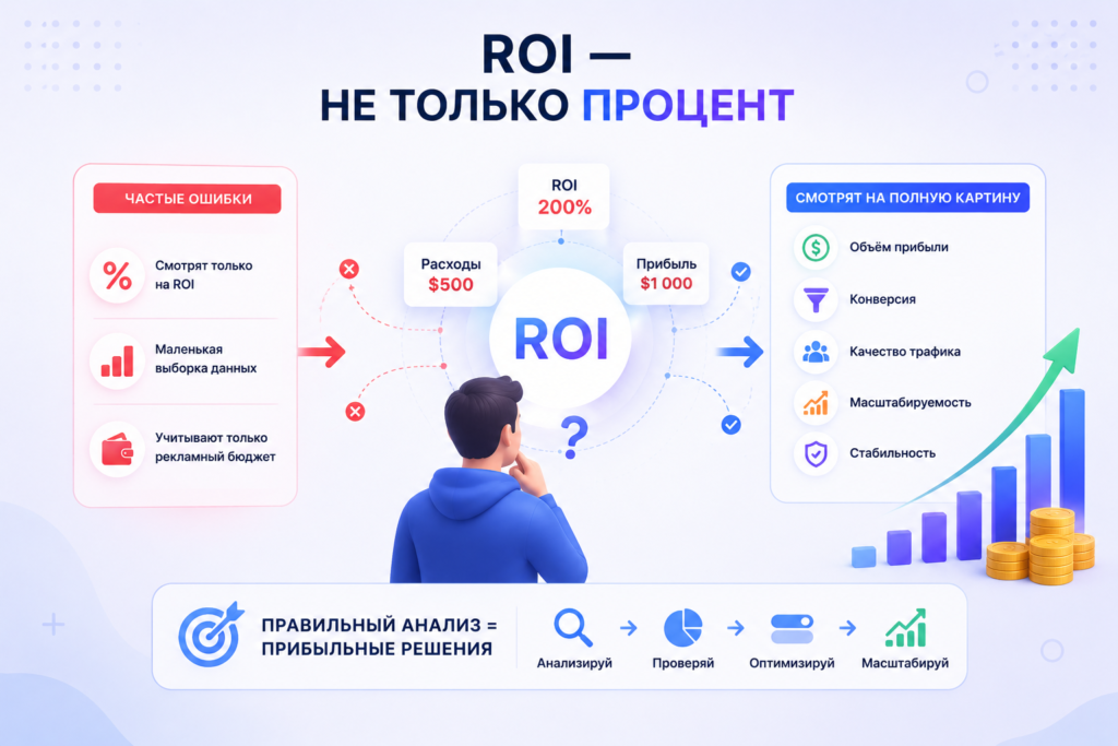 Ошибки при подсчете ROI