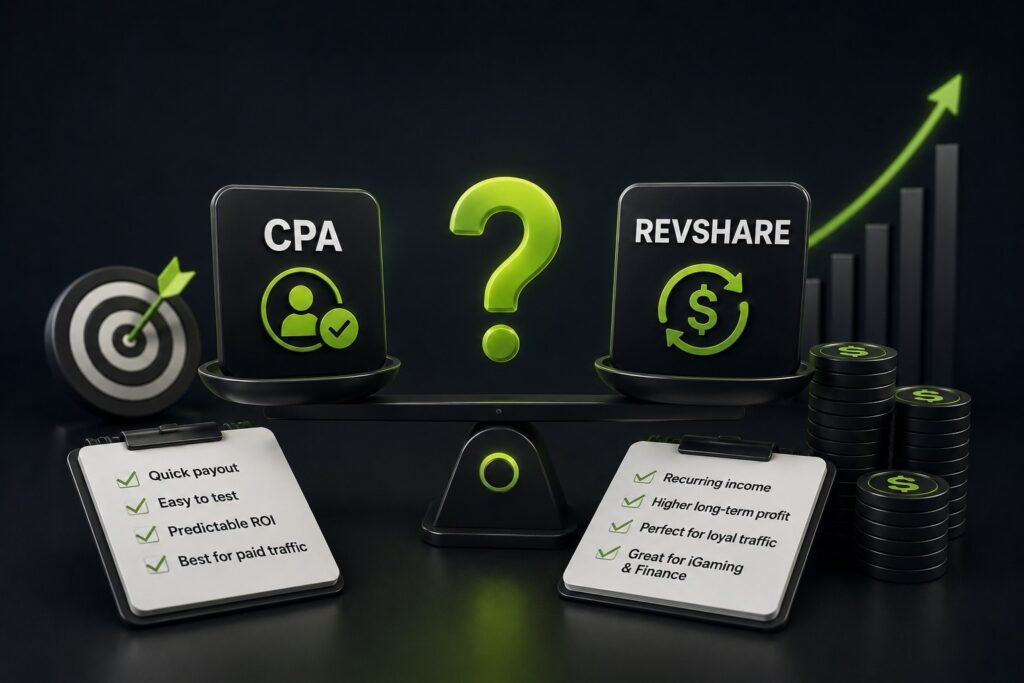 Cpa or RevShare. What to choose