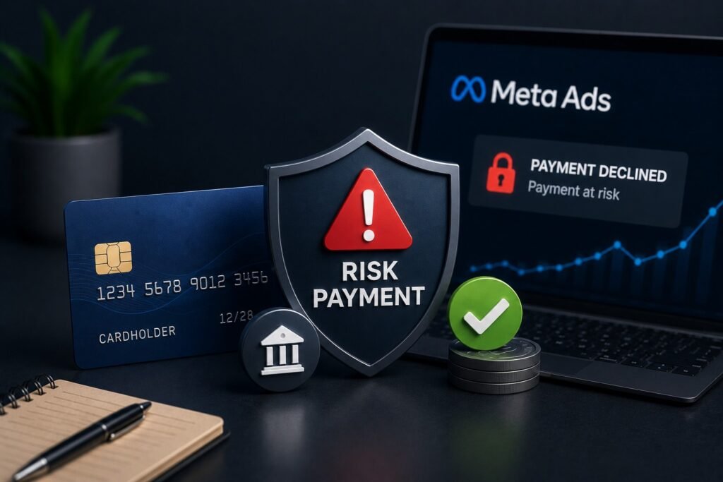 Payment diclined in meta ads