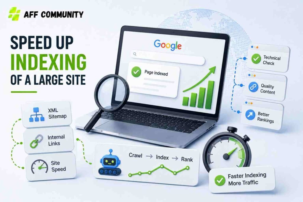 Speed up indexing website