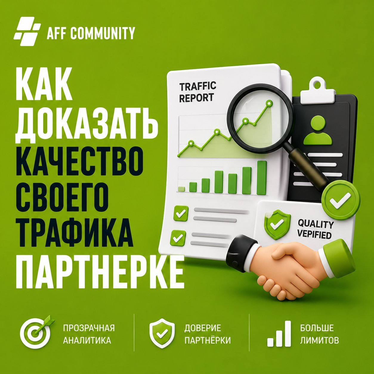Как доказать качество своего трафика партнерке img