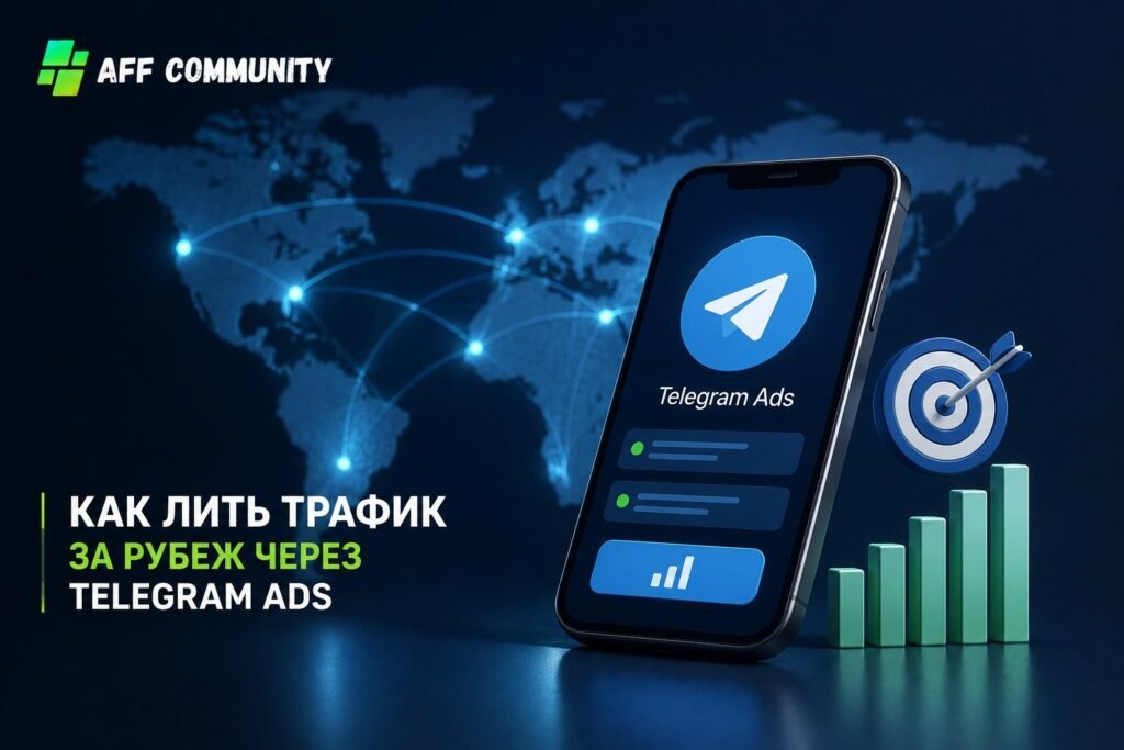 Как заливать трафика зарубеж через ТГ