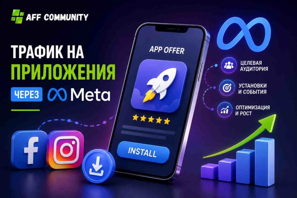 Трафик на приложения через мета