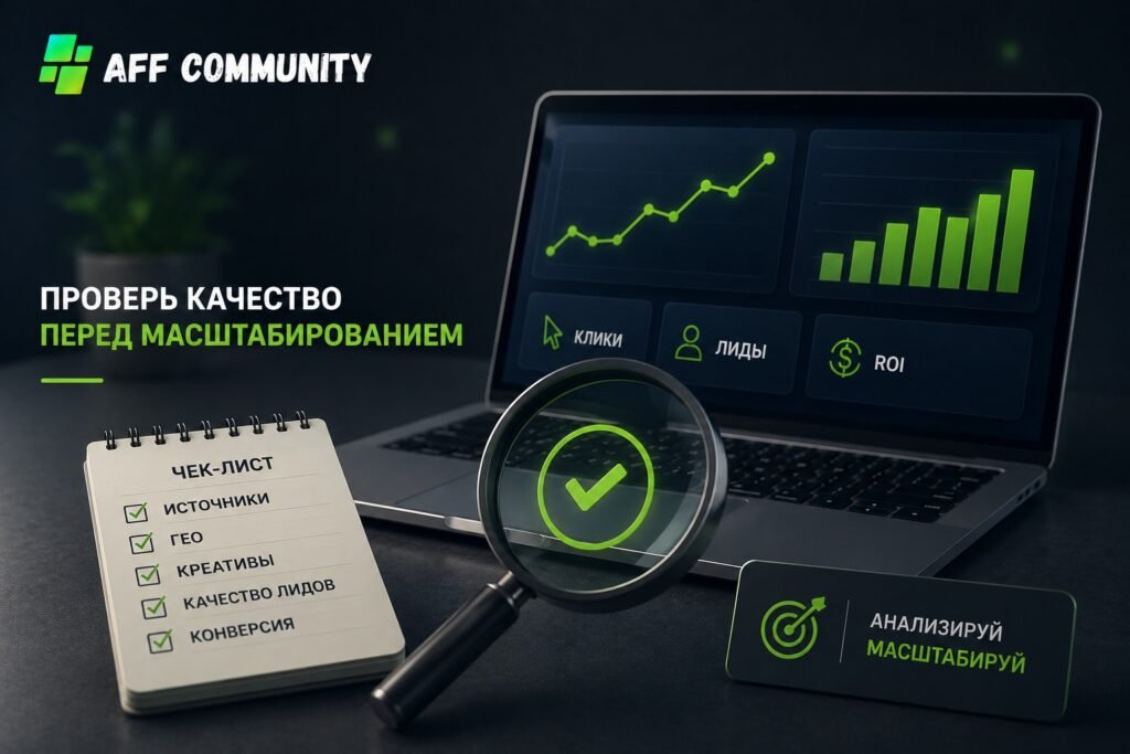 Проверка трафика перед масштабированием