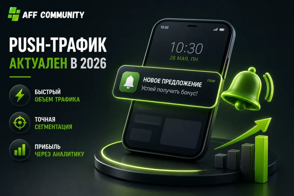 Актуальность пуш трафика