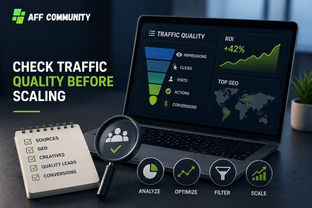 Check traffic quality