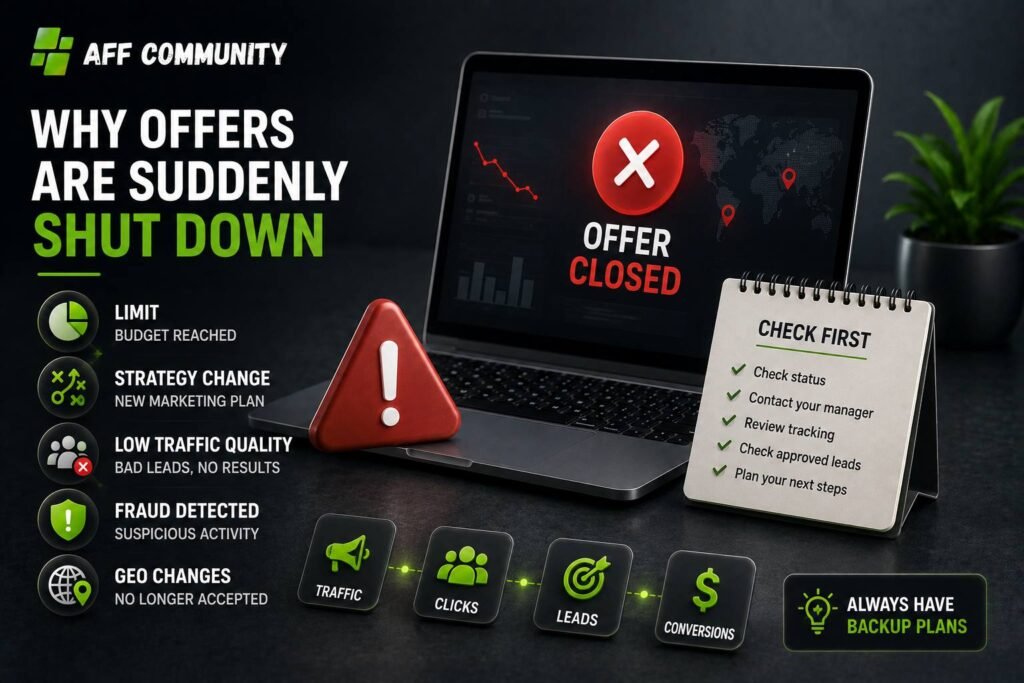 Why offers are suddenly shut down