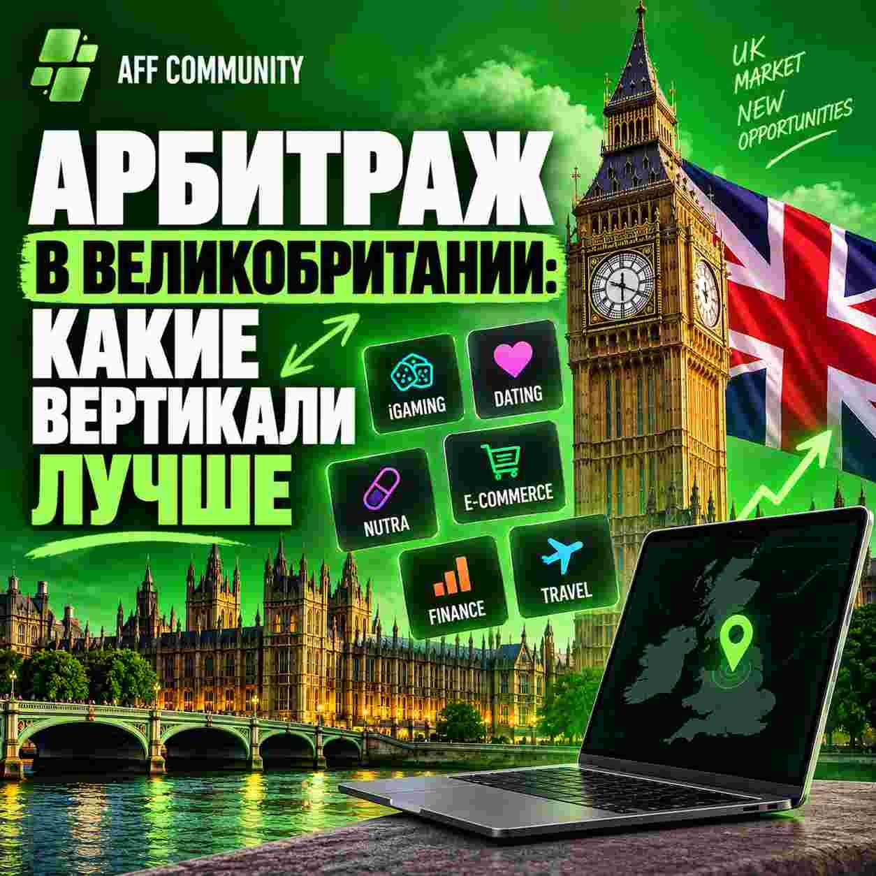Арбитраж в Великобритании: какие вертикали лучше img
