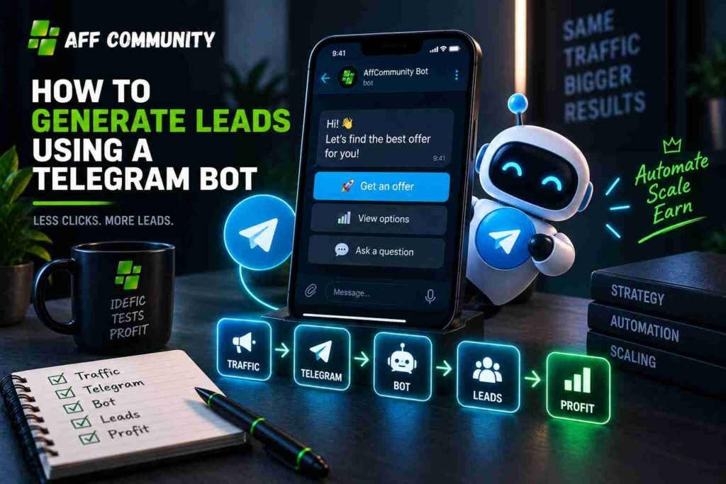 How to generate leads in telegram bot