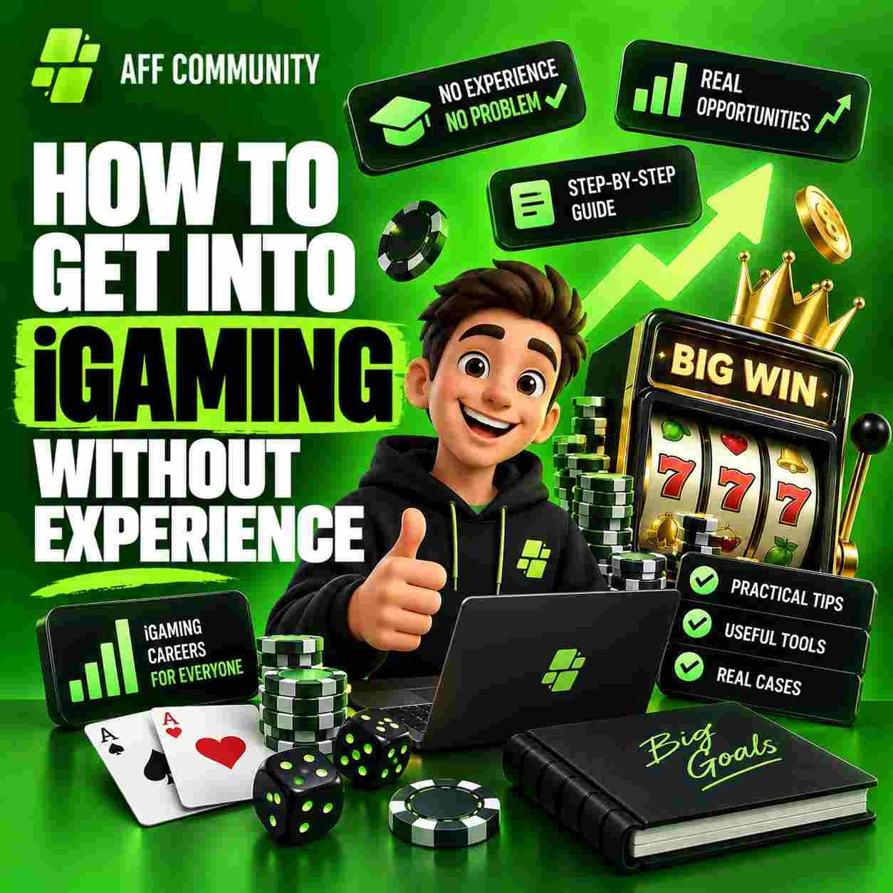 How to Get Into iGaming Without Experience