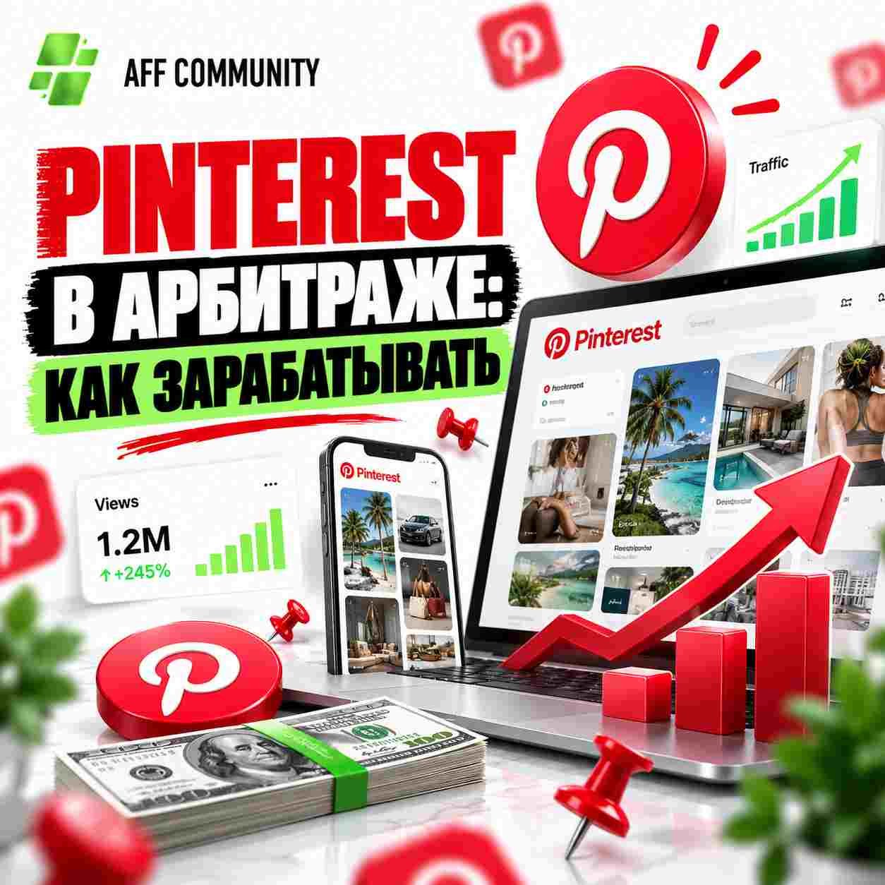 Pinterest в арбитраже: как зарабатывать img