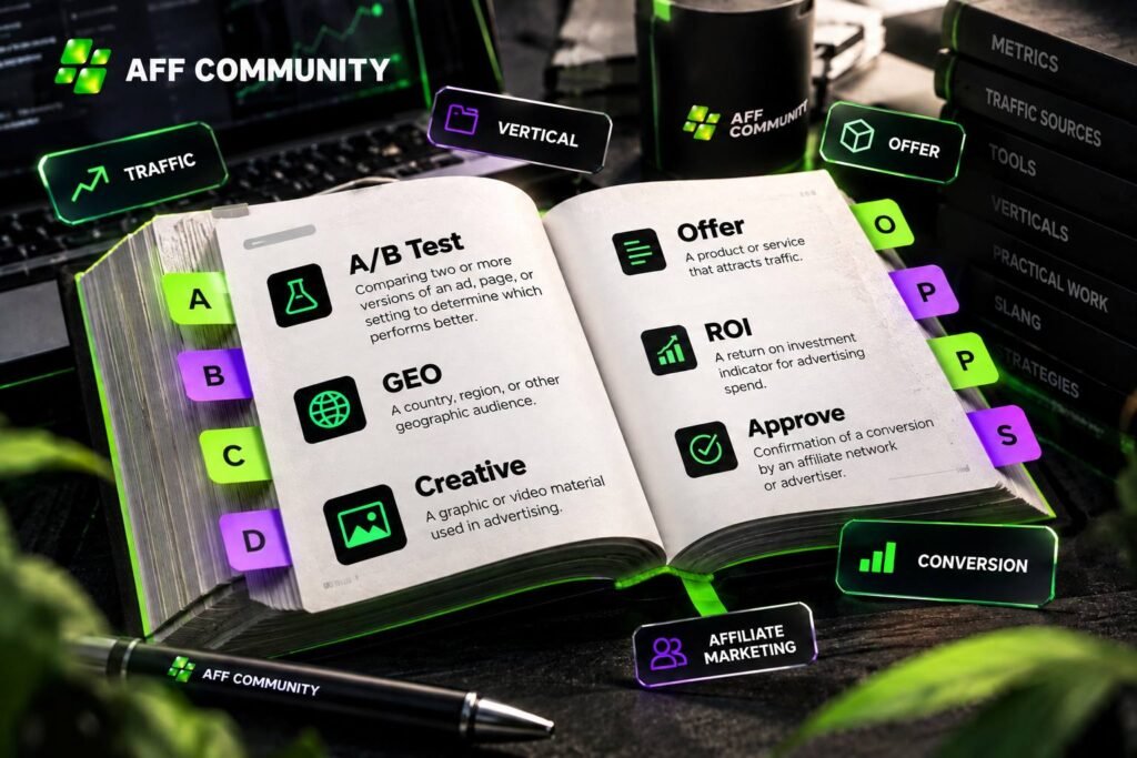 glossary for affiliates