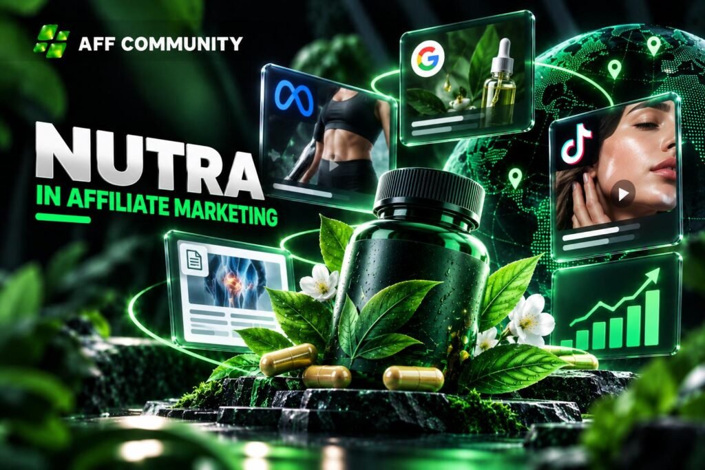 Nutra offers in affiliate marketing