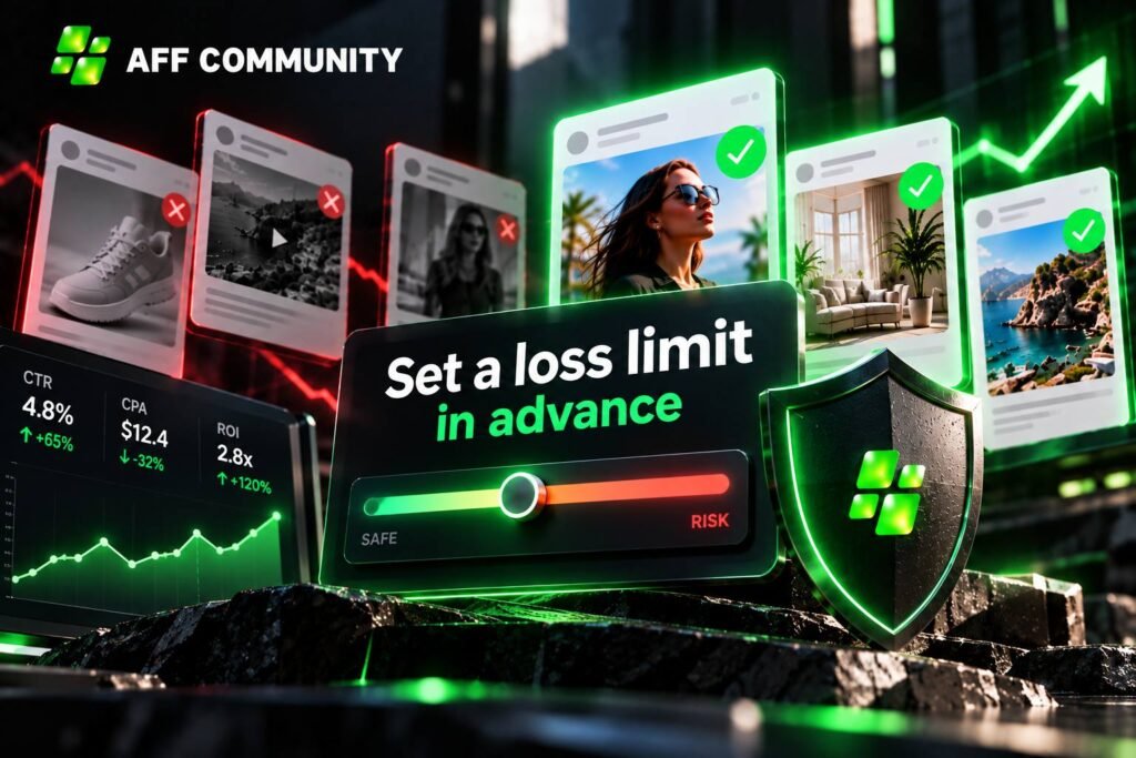 Set a loss limit in advance